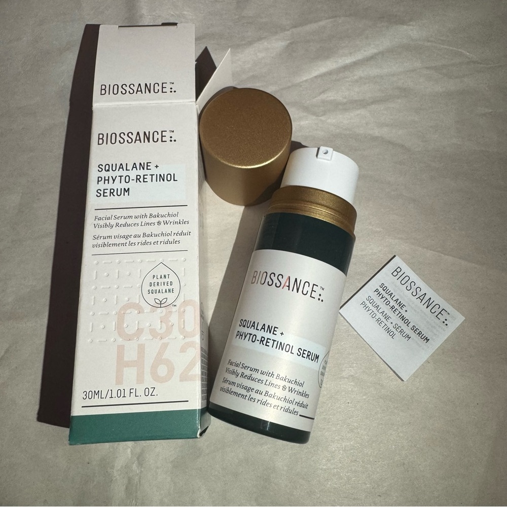 Biossance squalene + phyto retinol serum 30ML